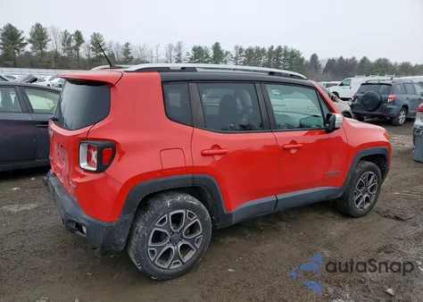 2016 Jeep Renegade Limited z USA, uszkodzony, nr VIN ZACCJBDTXGPC44964